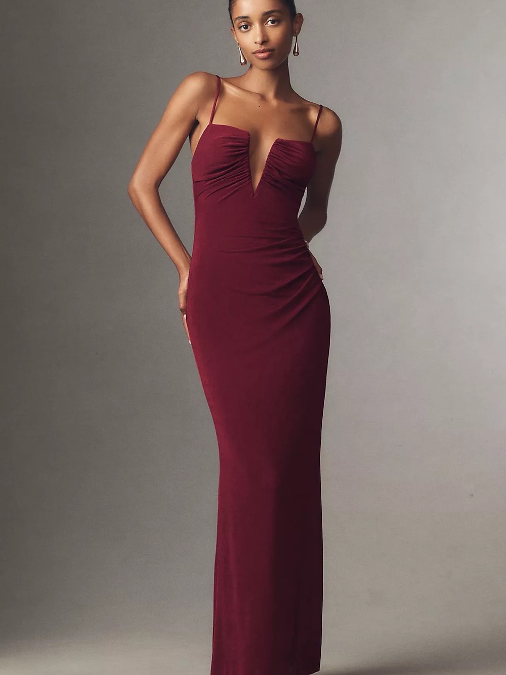 Katie May Erykah V-Wire Maxi Dress